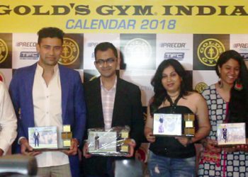Gold’s Gym:  12 personalities, 12 inspirations, 12 fitness mantras, all in 1 calendar