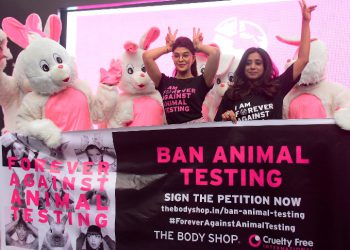 JACQUELINE FERNANDEZ LAUNCHES THE BODY SHOP’S BIGGEST CAMPAIGN AGAINST ANIMAL TESTING