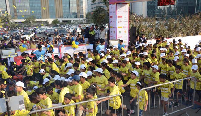 Juniorthon 2018, Mumbai’s largest kid’s marathon and Christmas carnival, witnesses over- whelming support from over 4000 kids