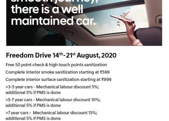 Arsh Hyundai introduces Freedom Drive for its customers  Provides special offers on Complete Car Sanitization.