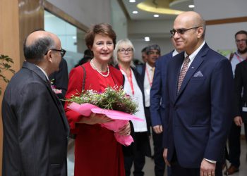 The Federal Councilor, Simonetta Sommaruga of Switzerland, Department of Environment, Transport, Energy and Communications (DETEC), visited the ABB Ability Innovation Center in Bengaluru.
