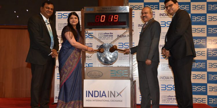 Exim Bank rings bell at INDIA INX with USD 1 bn, 10-year bond listing, reinforces its status as the largest single issuer listed on India INX