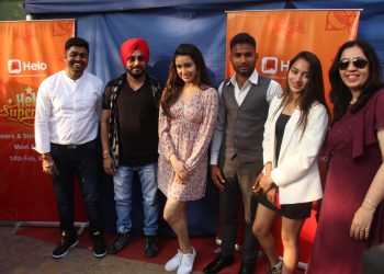 Helo celebrates the success of #HeloSuperstar IV campaign with Shraddha Kapoor and contest winners.