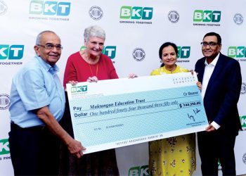 BKT FOR EDUCATION SIDE BY SIDE WITH MUKTANGAN EDUCATION TRUST.