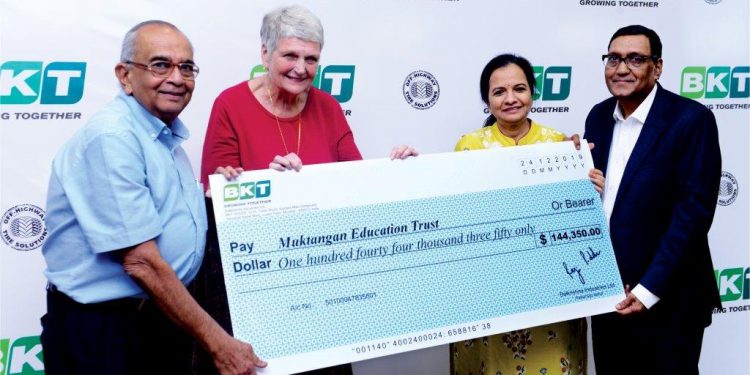 BKT FOR EDUCATION SIDE BY SIDE WITH MUKTANGAN EDUCATION TRUST.