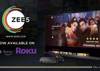 ZEE5 Now Available on Roku Devices in International Markets.
