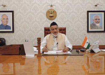 Now, Vrindavan will chant ‘Radhe Radhe’, as an old temple of Thakur Sree Radhakant ji is set to get a new look   Maharashtra Governor H. E. Shri Bhagat Singh Koshyari unveils the new website & revealing the plans of renovation of a new Radhakant Temple.