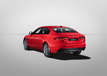 The New Jaguar XE .