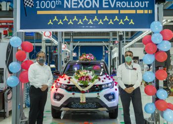 Tata Motors rolls out 1000th Nexon EV Rearms leadership position in the electric car segment with 62% marketshare in Q1 FY21