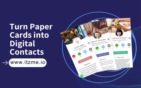 Revolutionize your networking with Itzme – the ultimate digital business card solution