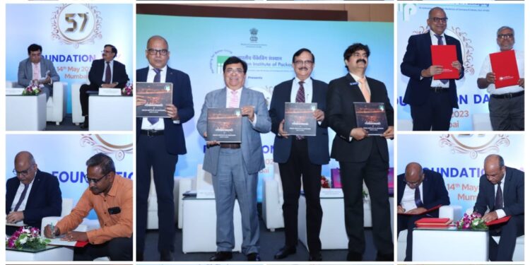 Historical MOUs signed on Indian Institute of Packaging (IIP) 57th Foundation Day; Inspired by Hon Min Piyush Goel