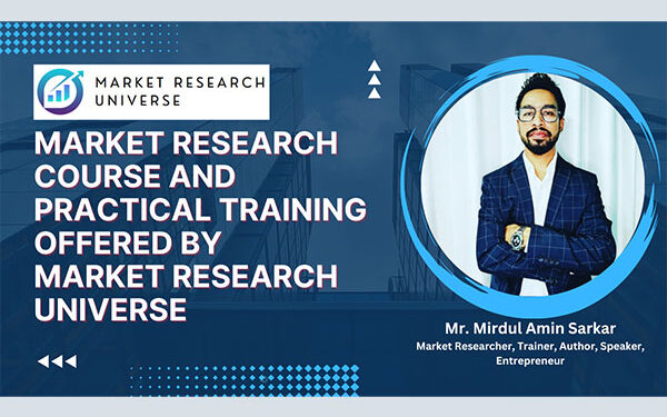 Market Research Course and Practical Training offered by India’s Youngest Market Research Trainer Mirdul Amin Sarkar