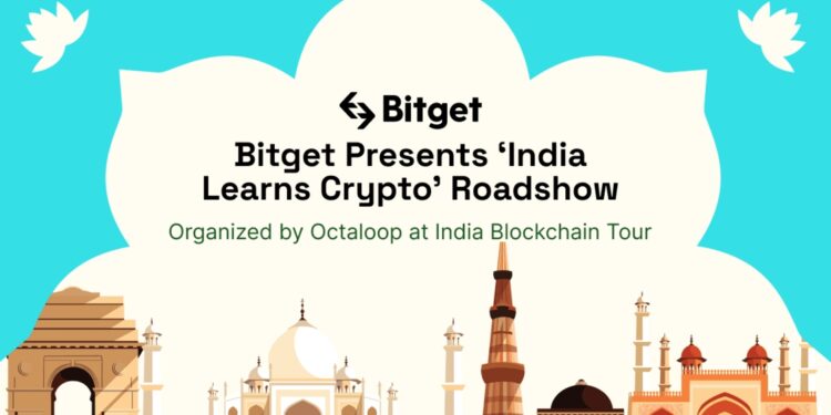 Bitget Announces ‘India Learns Crypto’ Roadshow To Increase Crypto Trading Awareness
