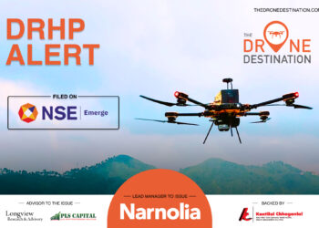 Drone Destination – India’s largest Drone Training Organization and a leading Drone-as-a-Service company sets course for Growth, Files DRHP with NSE Emerge