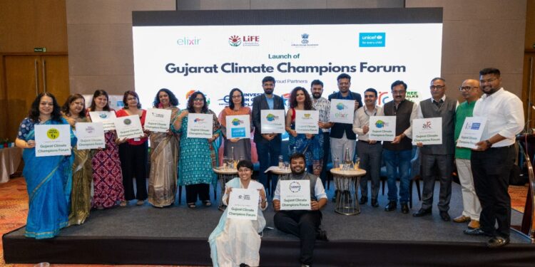 The ‘Gujarat Climate Champions Forum’ launched at the First Ever Climate Action Summit