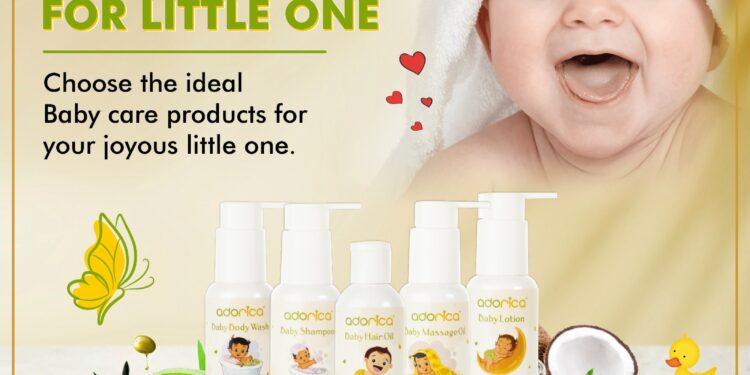 Adorica Care launches its baby care products range for Indian Market
