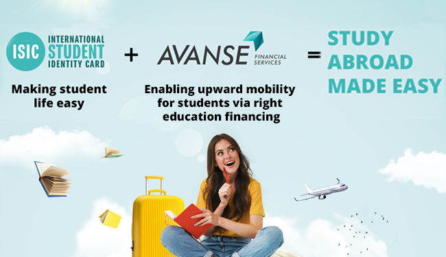 ISIC joins hands with Avanse Financial Services to make the study abroad journey seamless & hassle-free