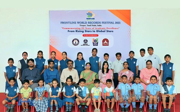 Frontline Schools celebrate World Records Festival commemorating 25 Years of Academic Excellence