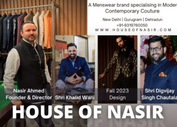 Celebrated Fashion Maestro Nasir Ahmed Redefines Luxury Menswear with Timeless Elegance and Contemporary Flair