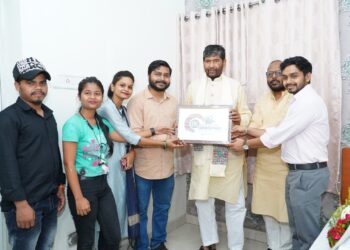 Beat of Life Entertainment Team Meets Pashupati Paras, the Union Minister of the Indian Government  