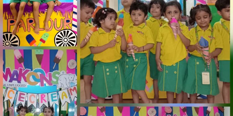 Makoons Play School Spreads a Wave of Sweet Indulgence on World Ice-Cream Day