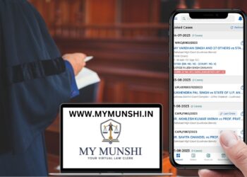 Now Lawyers Can Manager Their Court Cases With MyMunshi App- A Virtual Law Clerk