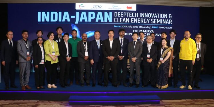India-Japan Deeptech Innovation & Clean Energy Seminar (20th July 2023)