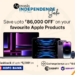 Aptronix Independence Day Sale: Save Up to Rs.86,000* (upto 35%*) on Apple Products