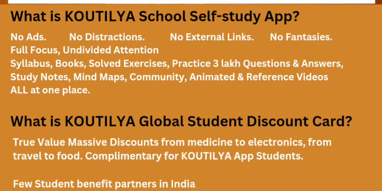Revolutionizing Learning at KOUTILYA’s Ad-Free Platform and Global Student Discount Card Empowering Students Worldwide