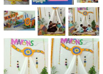 Makoons Play School in Kalyanpur, Kanpur Celebrates Rakish Bandana Day: A Day of Unity and Tradition