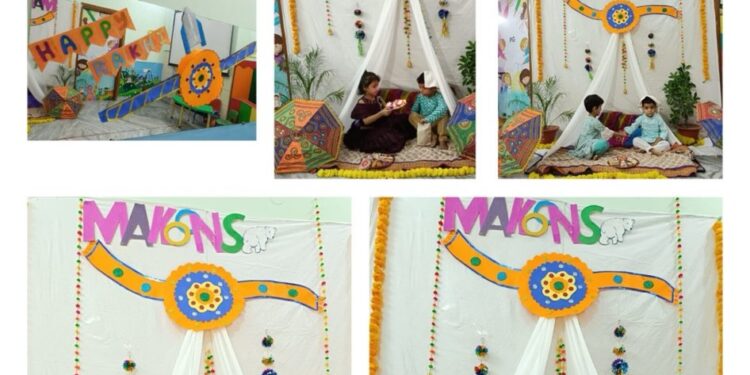 Makoons Play School in Kalyanpur, Kanpur Celebrates Rakish Bandana Day: A Day of Unity and Tradition