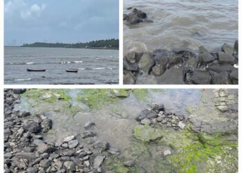No damage due to oil spill near Uran
