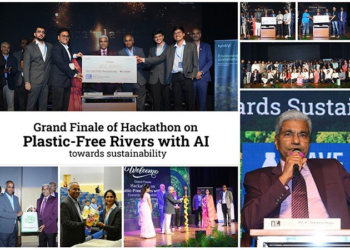 “Hackathon on Plastic-Free Rivers with AI” Grand Finale Concludes Successfully at REVA University