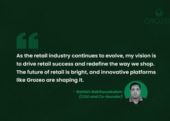 The Future of Retail Insights from Grozeo’s Founder Rathish Bakthavalsalam