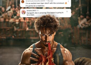 Makers of ganapath redefine and build a unique approach for the arrival of their mass action entertainer
