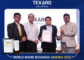 Texaro Sanitaryware Awarded ‘Fastest Growing Brand in Indian Sanitaryware Industry’ by WASME, Reinforces Commitment to Innovation and Quality
