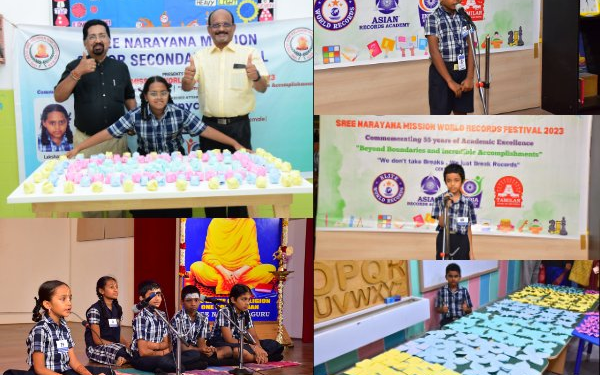 “Sree Narayana Mission World Records Festival 2023” Sets the Stage for Extraordinary Feats and Unleashes Hidden Potentials