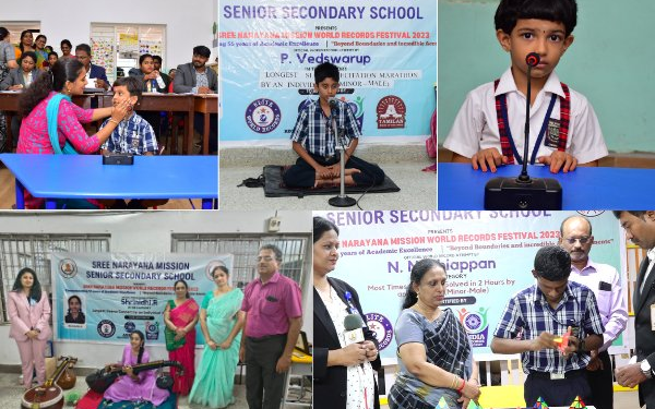 “From Academics to Apex: Sree Narayana Mission Students Make History in Record-Breaking Gala”