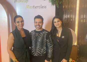 International Makeup Event at Pride Plaza, Brazilian Artist Alessandro Alcantara and Influencer Leena Bhushan Steals the Show