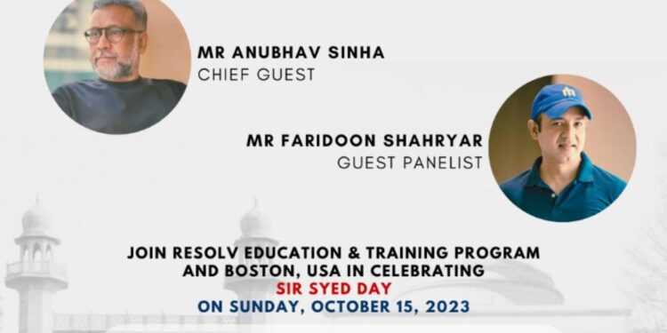 Anubhav Sinha to converse with Faridoon Shahryar at MIT, Boston on October 15 about his illustrious journey 