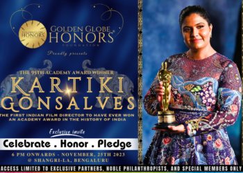 Oscar Brilliance Meets Golden Excellence, Kartiki Gonsalves to Grace GOLDEN GLOBE HONORS 2023