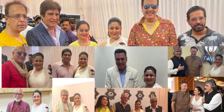 Social Entrepreneur Eram Faridi shines at CINTAA Tower launch