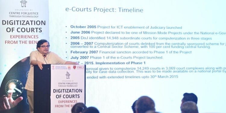 Vinayaka Mission’s Law School proudly hosted the 1st Lecture of the Center for Justice through Technology’s (CJT)