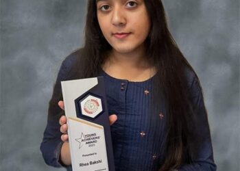 17 Year Old Documentary Filmmaker Rhea Bakshi’s Awarded “Young Achievers’ Award”