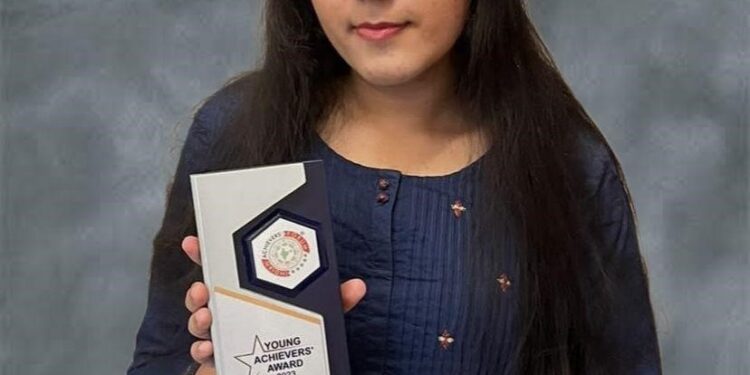 17 Year Old Documentary Filmmaker Rhea Bakshi’s Awarded “Young Achievers’ Award”
