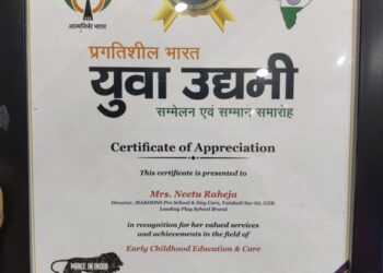 Makoons Play School in Vaishali & Krishna Nagar Triumphs at The Rising India Young Entrepreneur Awards 2023
