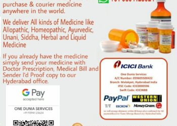 Medicine International Courier Service from India