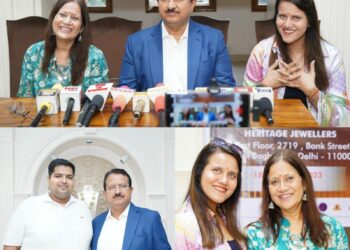 Press conference for National Pageant to be held in Goa ,Miss Mrs India -womanofsubstance 2023 in Park Regis Goa