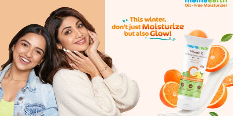 MAMAEARTH GETS WINTER READY WITH SHILPA SHETTY KUNDRA AND AHSAAS CHANNA WITH THEIR NEW TVC