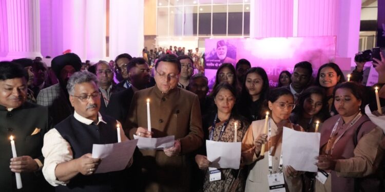 CM Dhami Declares Environmental Commitment, pledged to Champion Sustainable Practices as an Eco-Warrior on third day of the 6th World Congress on Disaster Management